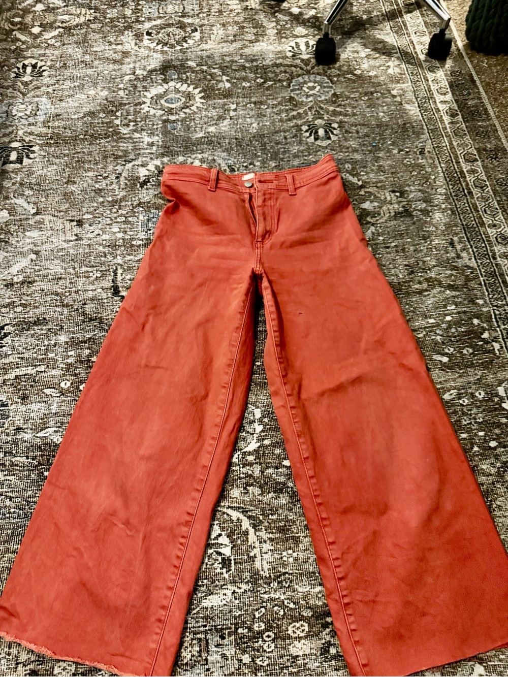 Universal thread sailor Wide-Leg High-Rise Women's Jeans in coral